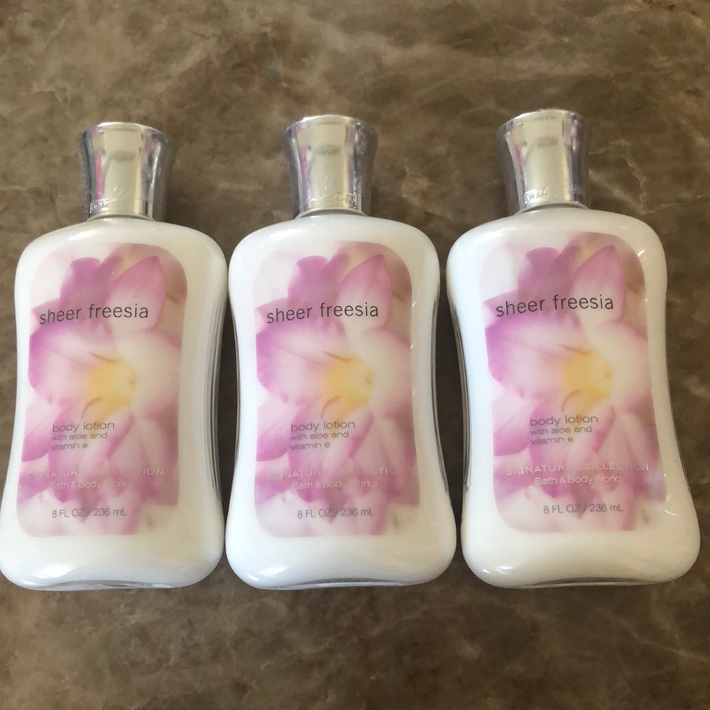 Lot/Bundle for Bath & Body Works Sheer Freesia